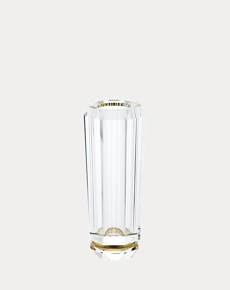 Vase soliflore Leigh en cristal Ralph Lauren Home 1