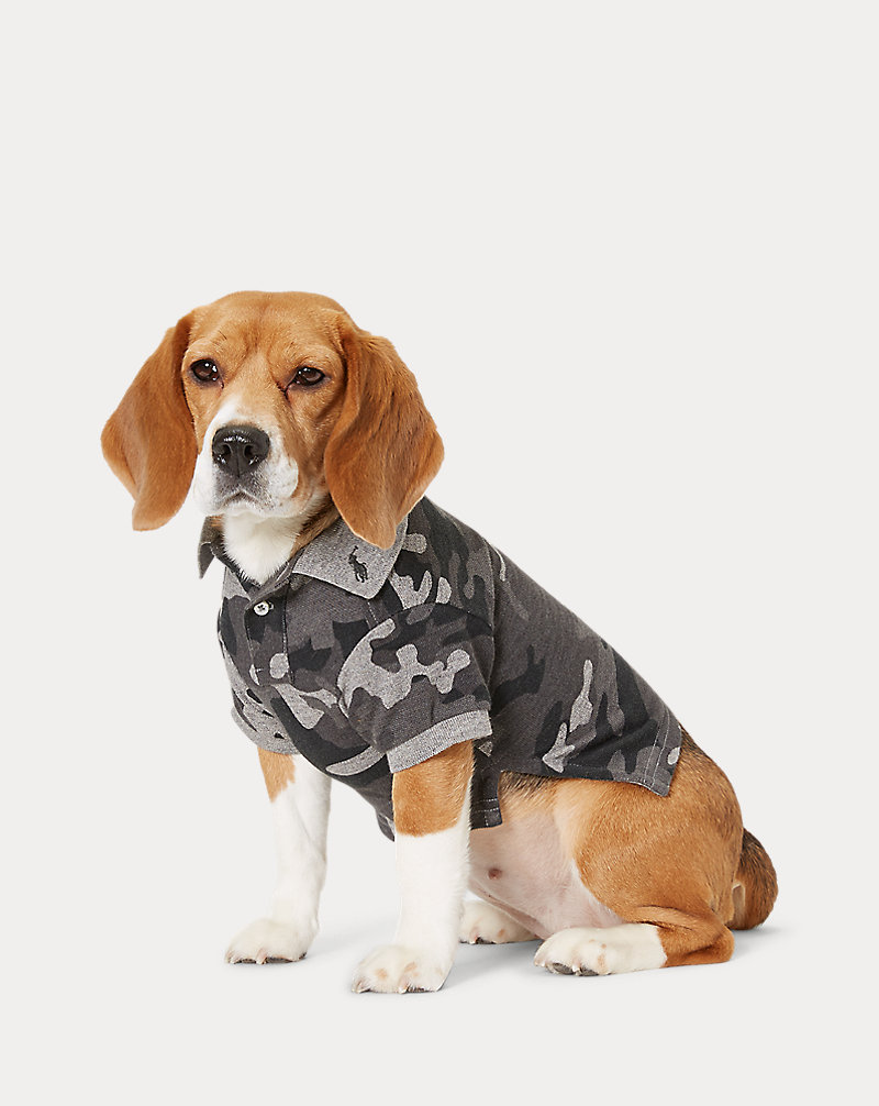 Polo para perro con algodón de camuflaje Ralph Lauren Pet 1