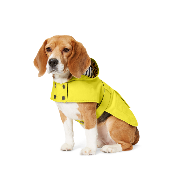 Hooded Dog Raincoat Ralph Lauren Pet 1