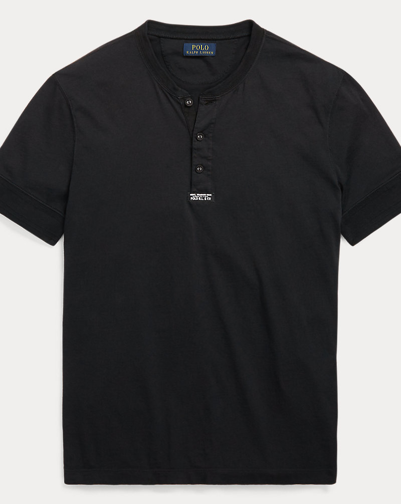 Cotton Jersey Henley Shirt Polo Ralph Lauren 1
