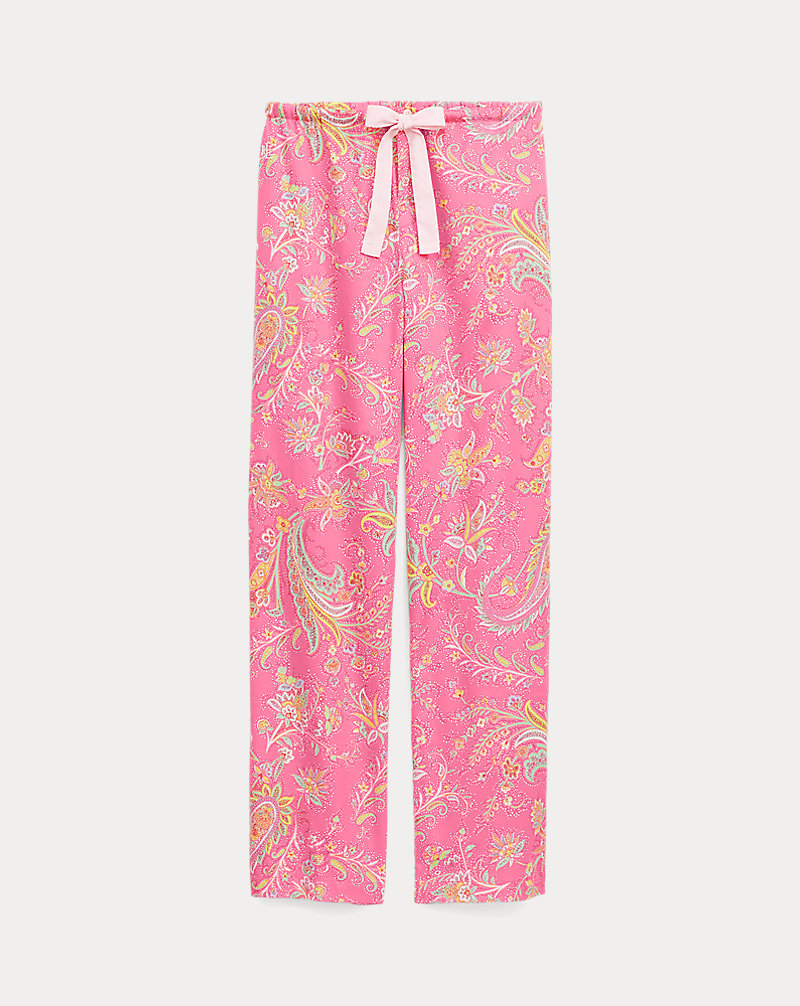 Pantalon pyjama satinette paisley Lauren 1