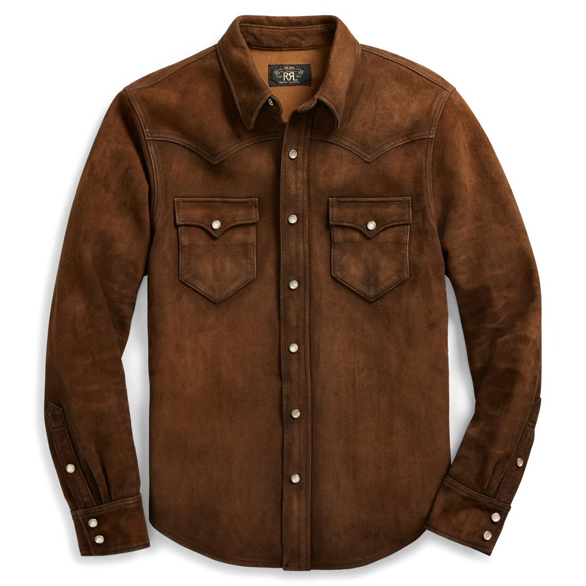 Suede Shirt Jacket