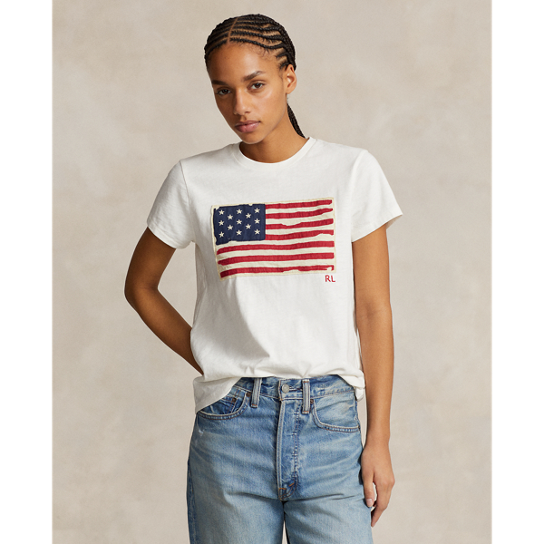 Flag Jersey Graphic T-Shirt Polo Ralph Lauren 1