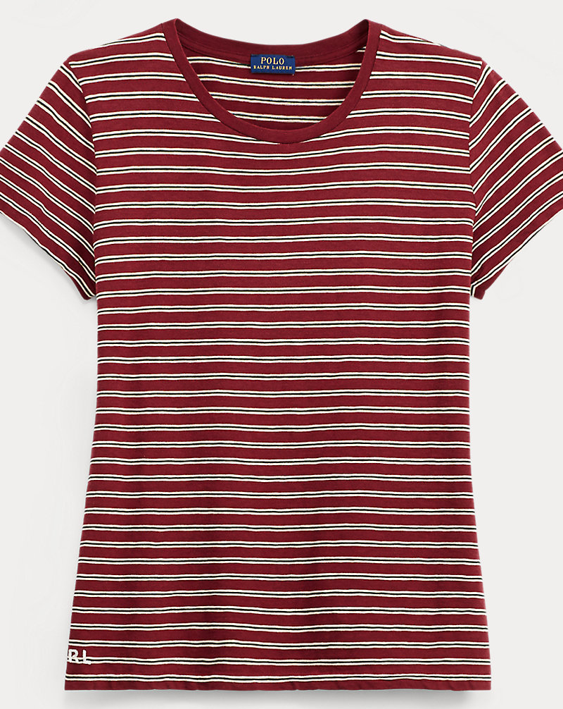 Striped Cotton Jersey T-Shirt Polo Ralph Lauren 1