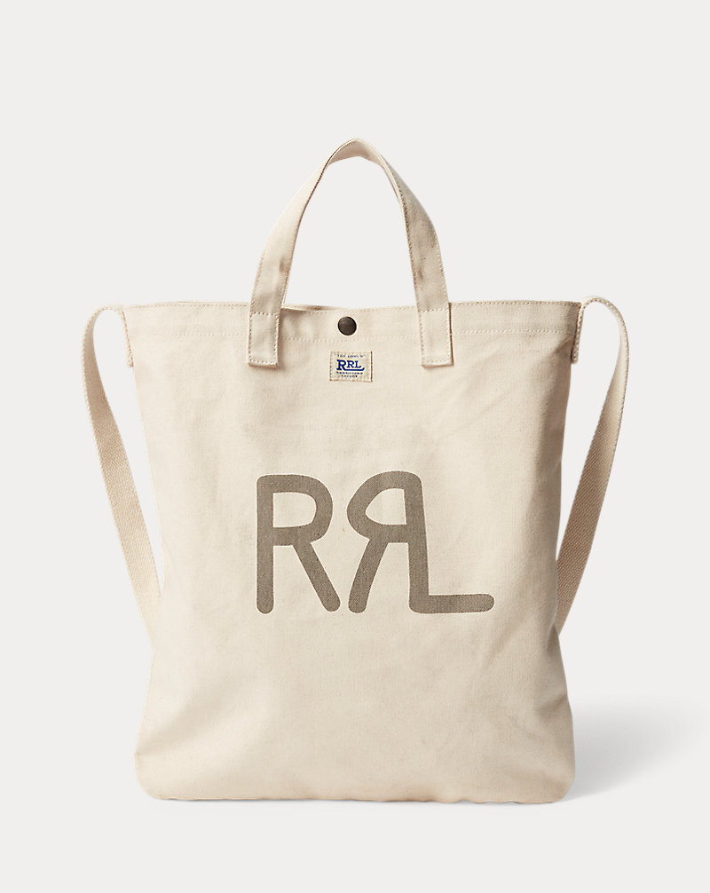 Seeded Canvas Market Tote RRL 1
