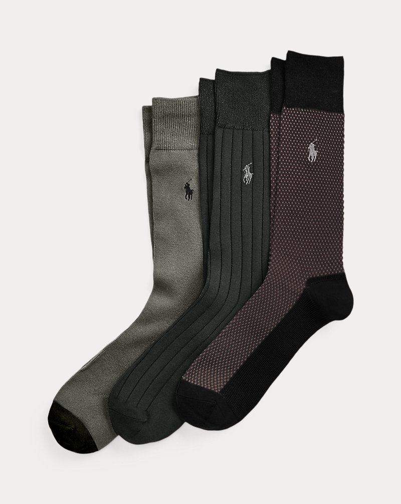 Birdseye Trouser Sock 3-Pack Polo Ralph Lauren 1