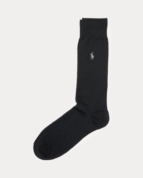 Stretch-Cotton Trouser Socks