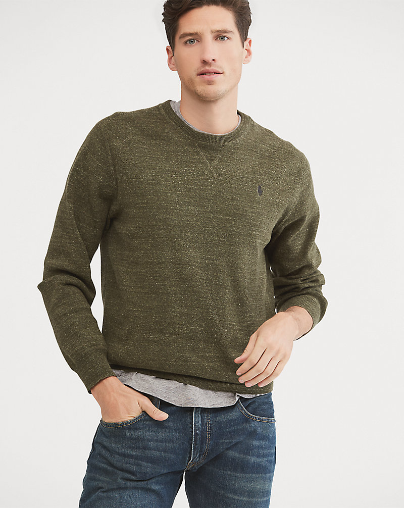 Cotton Crewneck Sweater Polo Ralph Lauren 1