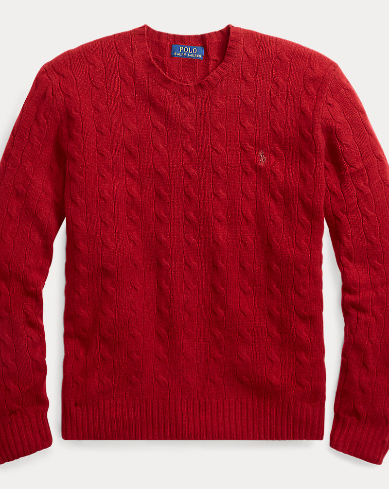 Cable Merino-Cashmere Sweater Polo Ralph Lauren 1