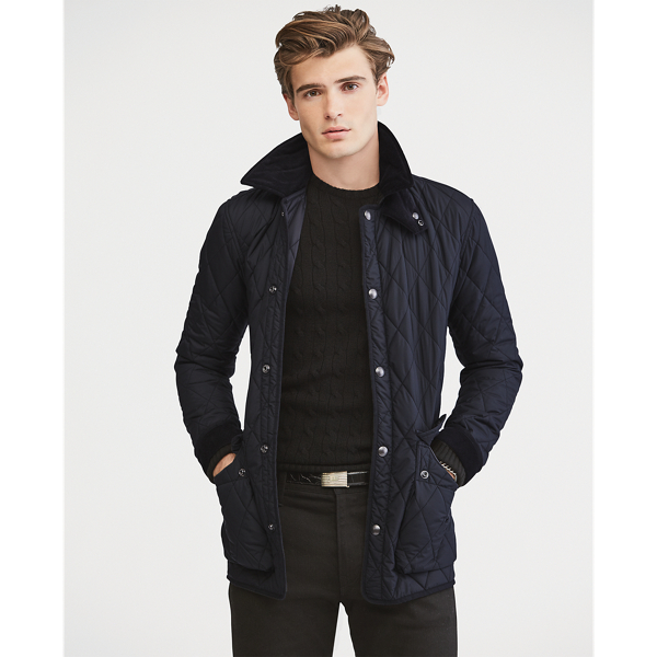 Iconic quilted car best sale coat