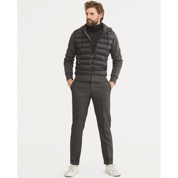 Ralph lauren cheap paneled down hoodie