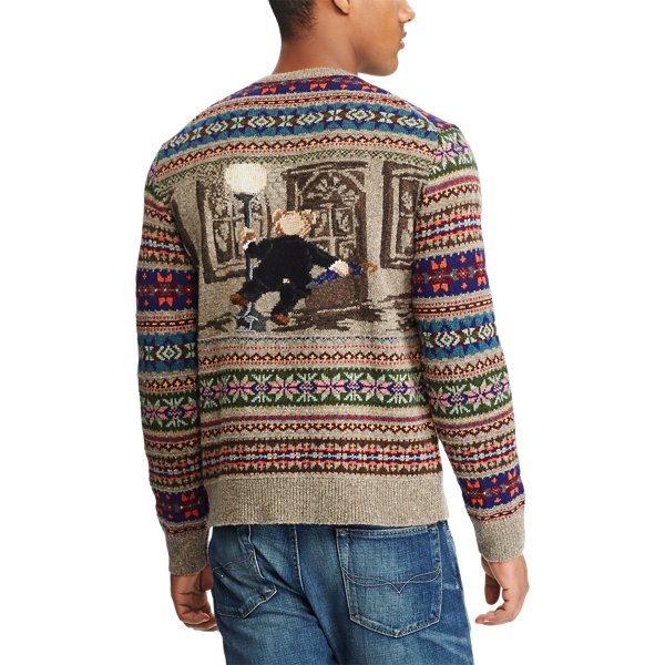 The Iconic Bear Isle Jumper for Men Ralph Lauren IE