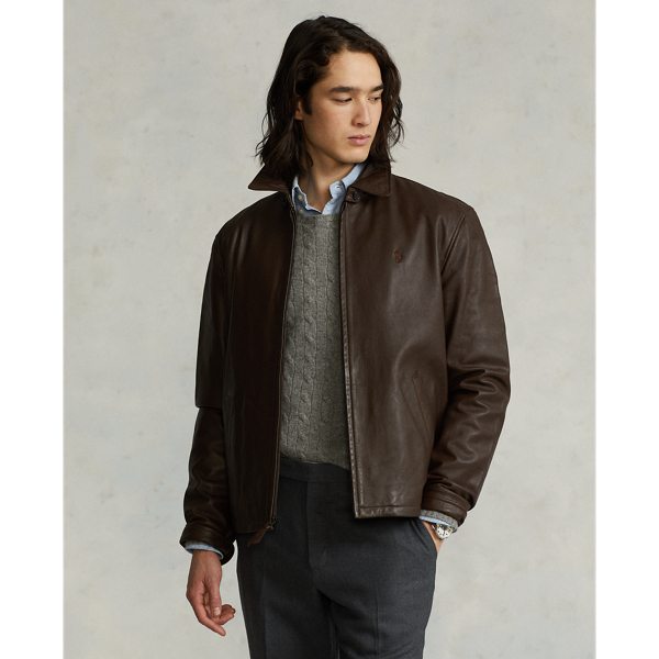 Lambskin Leather Jacket Polo Ralph Lauren 1