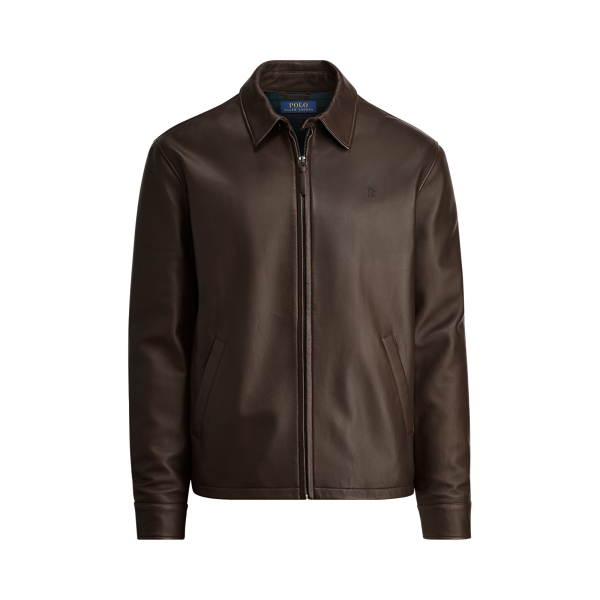 Lauren ralph sales lauren leather jacket