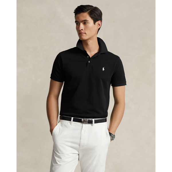 Custom Slim Fit Stretch Mesh Polo Shirt Polo Ralph Lauren 1