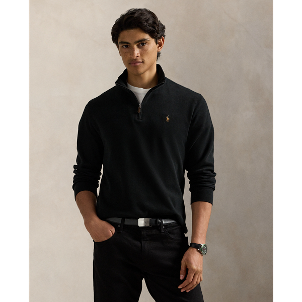 Estate-Rib Quarter-Zip Pullover Polo Ralph Lauren 1