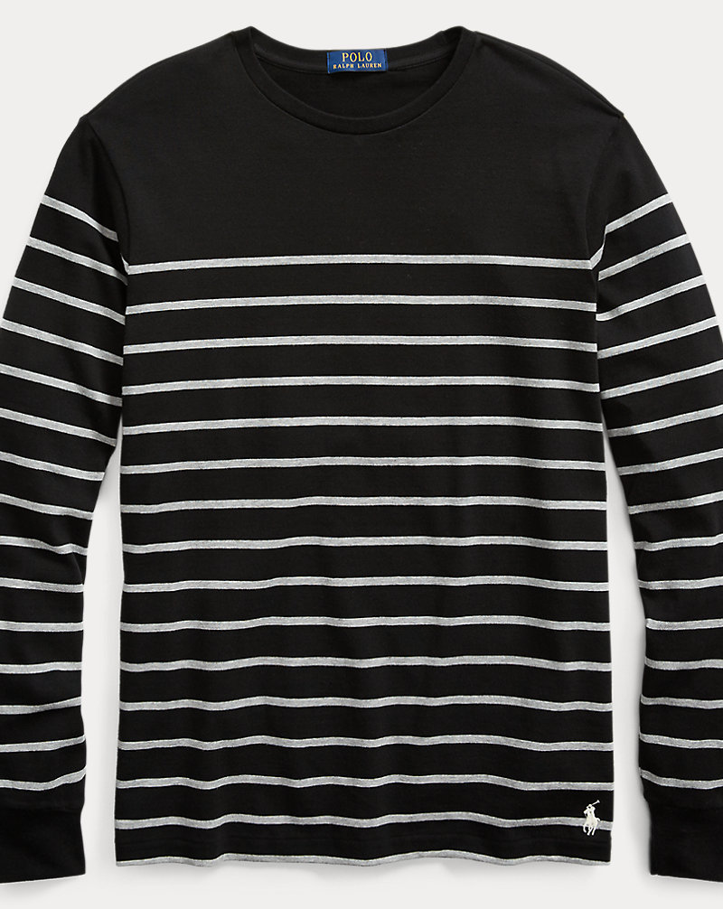 Striped Cotton Jersey Pullover Polo Ralph Lauren 1