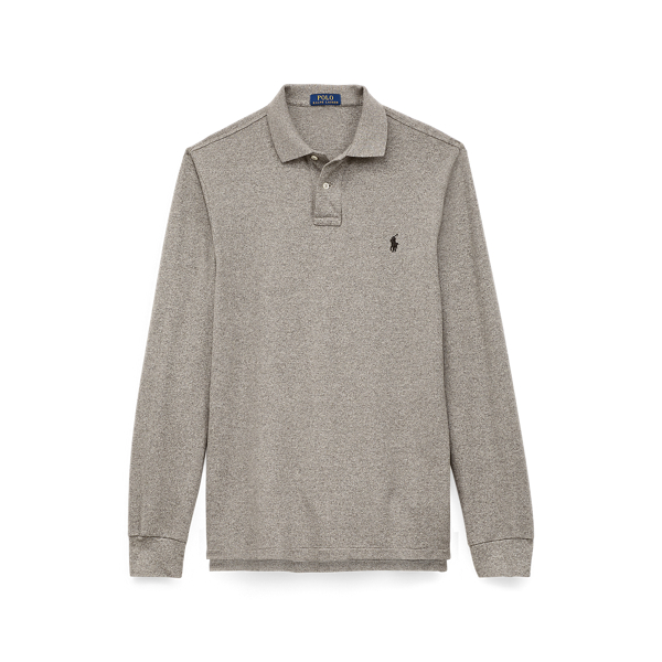 Custom Slim Long-Sleeve Polo