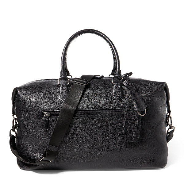 Polo ralph lauren sales pebbled leather briefcase