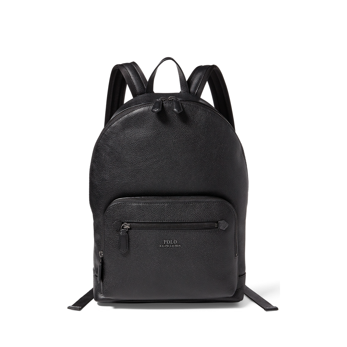 Polo Ralph Lauren Men's Leather Backpack - Black