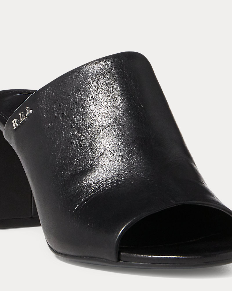 Harlowe Leather Slide Sandal Lauren 1