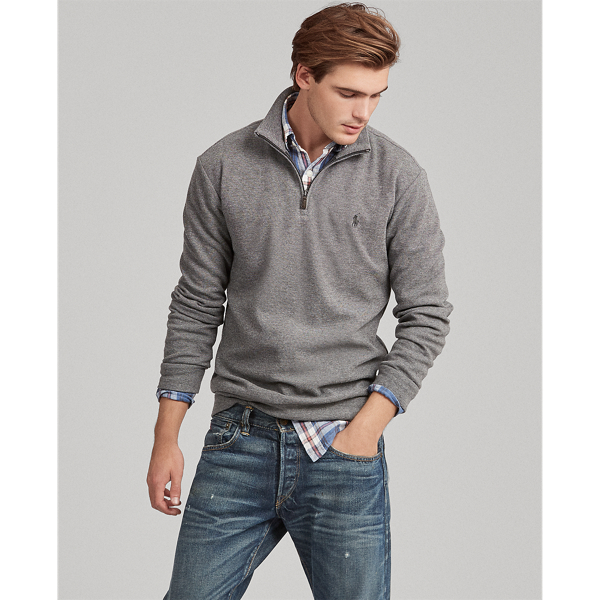 Double-Knitted Half-Zip Pullover Polo Ralph Lauren 1