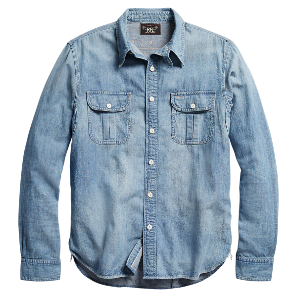 Camisa de trabalho em orla Haviland para homen | Ralph Lauren® PT