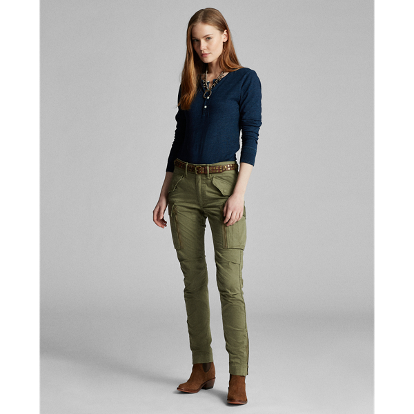 Stretch Skinny Cargo Trouser