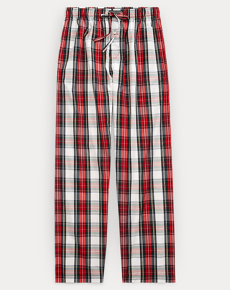 Plaid Woven Cotton Pajama Pant Polo Ralph Lauren 1