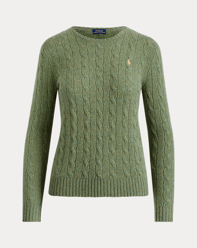 Wool-Cashmere Crewneck Sweater Polo Ralph Lauren 1