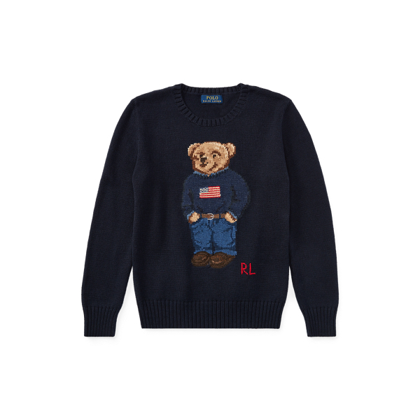 Polo Bear Cotton Sweater