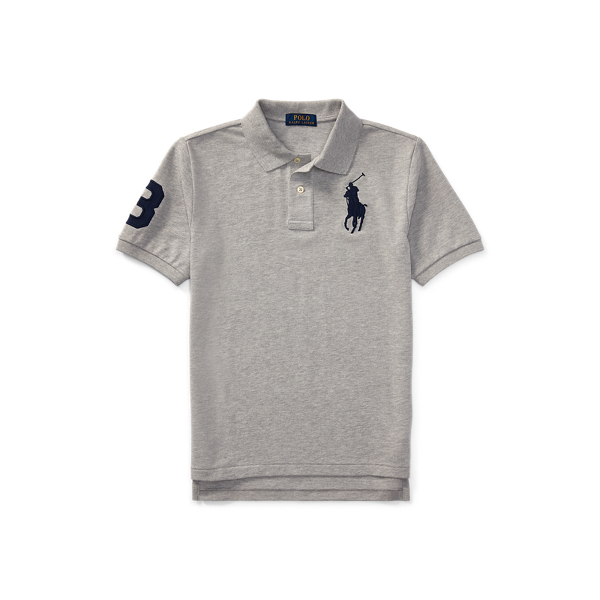 Polo Ralph Lauren Men Classic Vintage Polo Player Horse Graphic Mesh Polo  Shirt