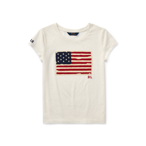 Ralph lauren flag tee new arrivals