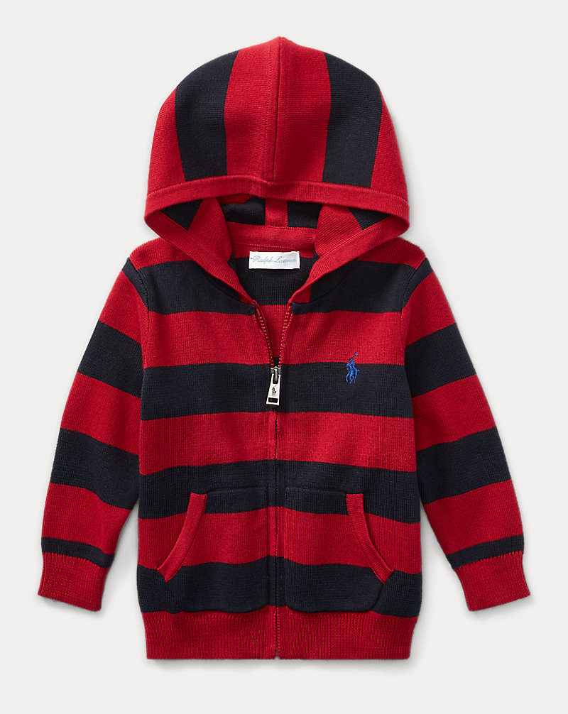 Striped Hooded Sweater Baby Boy 1