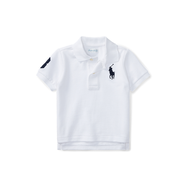 Cotton Mesh Polo Shirt Baby Boy 1
