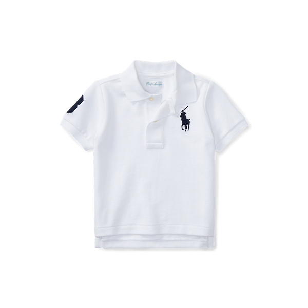 Cotton Mesh Polo Shirt