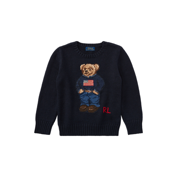 Polo Bear Cotton Sweater