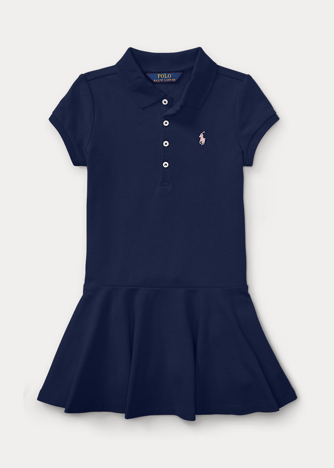 Girls 2-6x Short-Sleeve Polo Dress 1