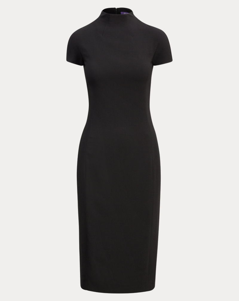 Jeanette Mockneck Dress Ralph Lauren Collection 1