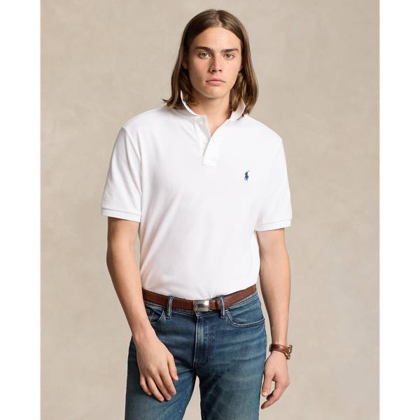 Classic Fit Mesh Polo Shirt