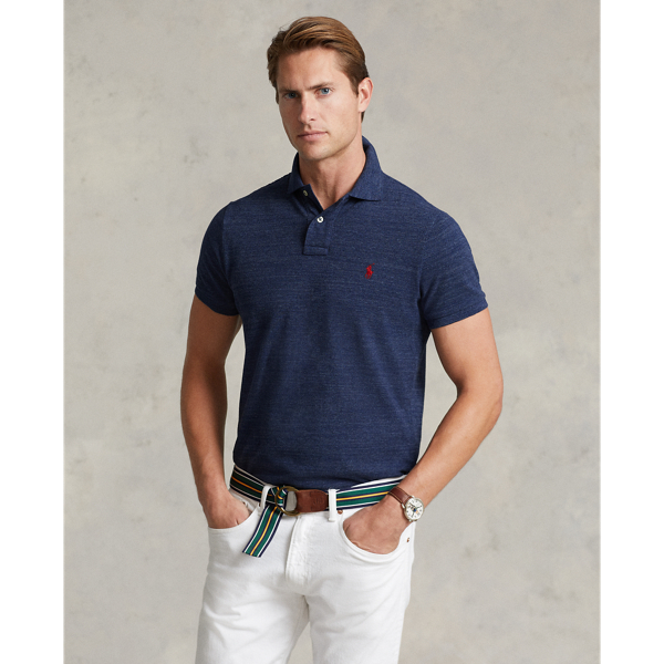 Classic Fit Mesh Polo Shirt