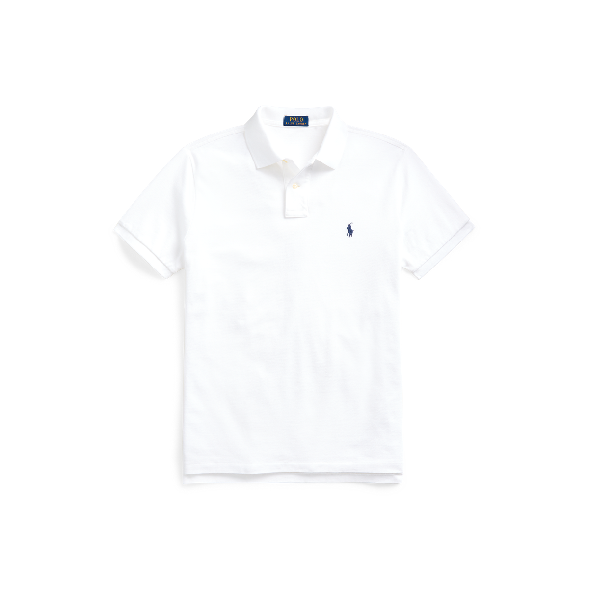 Men's slim fit white zipper polo shirt short sleeve- Discover the