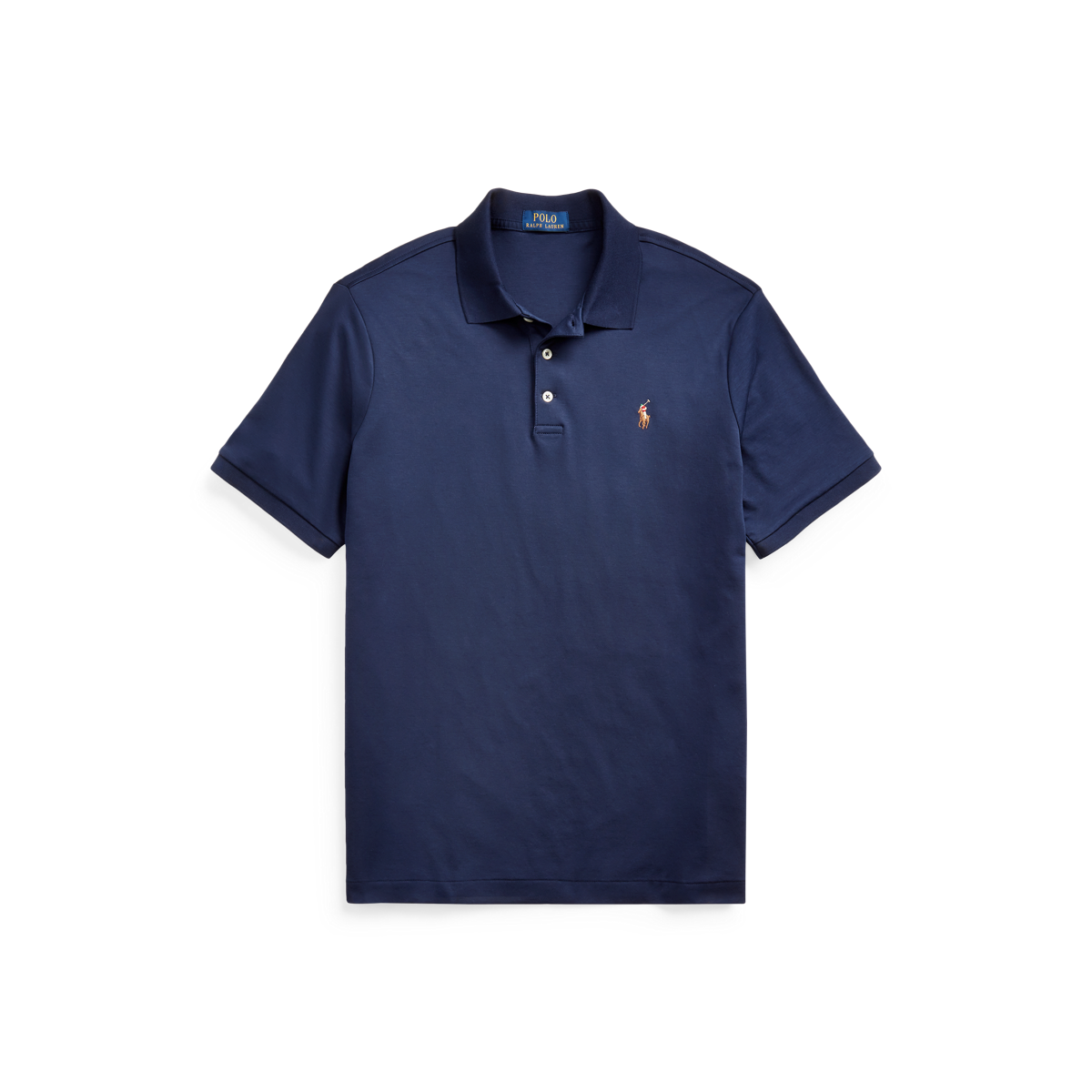 Men's Classic Fit Soft Cotton Polo Shirt