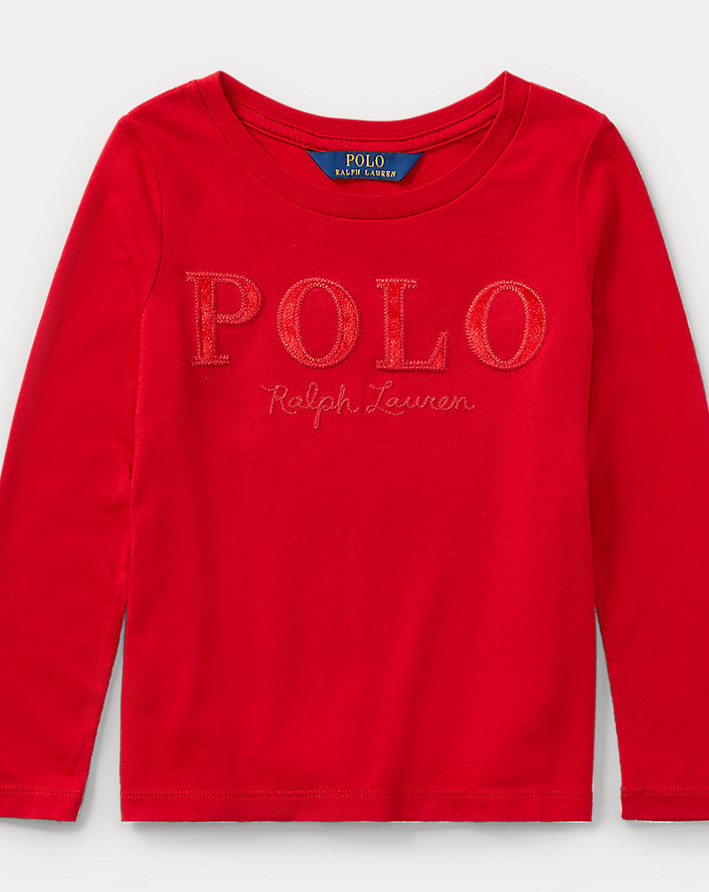 Polo Long-Sleeve T-Shirt Girls 2-6x 1