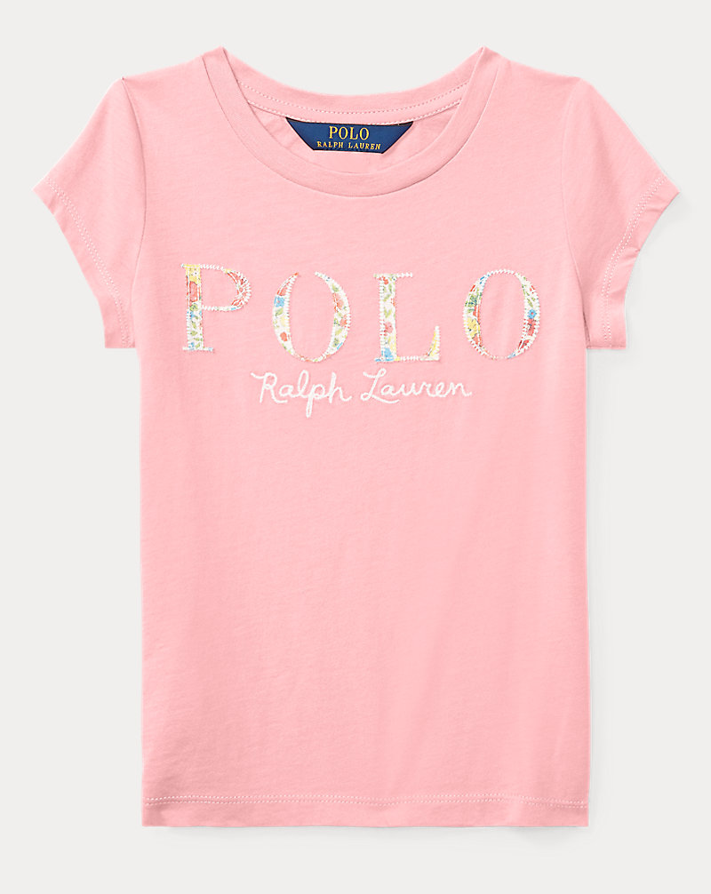 Polo Cotton Jersey Graphic Tee Girls 2-6x 1