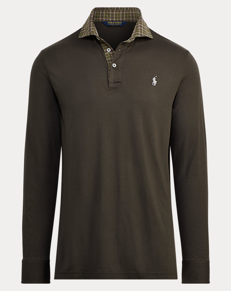 Custom Slim Fit Lisle Shirt Polo Golf 1
