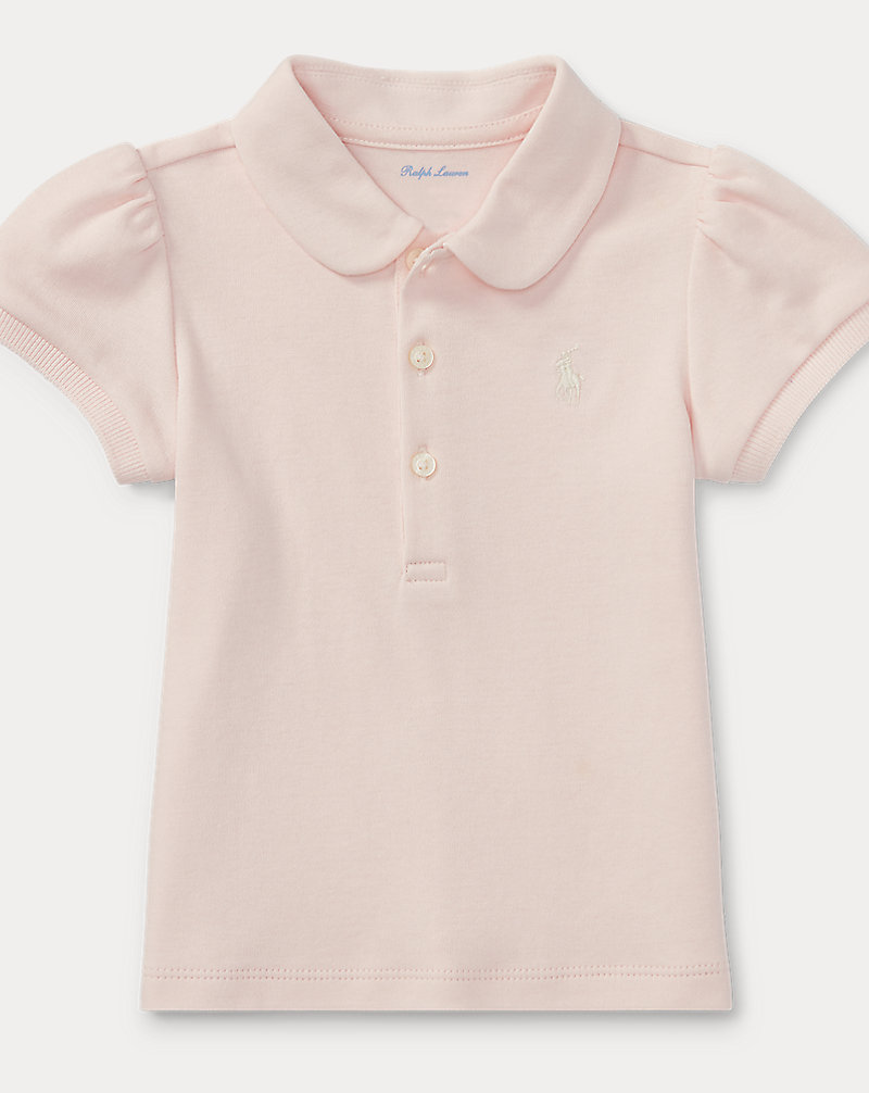 Cotton Polo Shirt Baby Girl 1