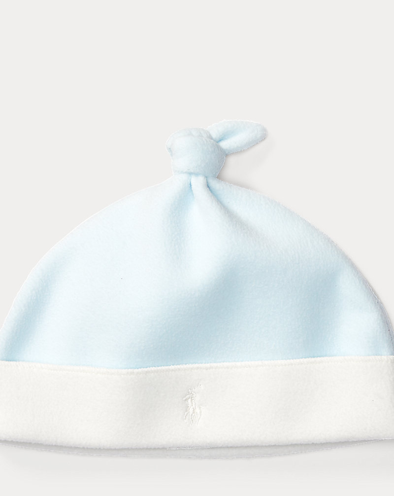 Knotted Fleece Hat Baby Boy 1