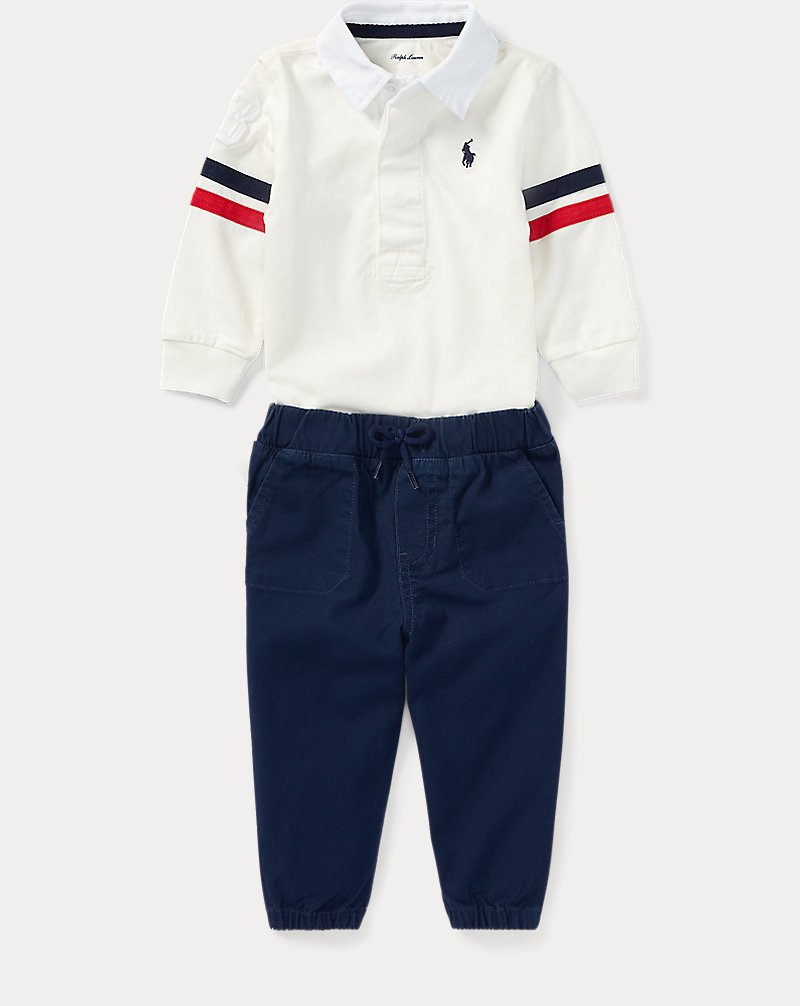 Jersey Rugby & Jogger Set Baby Boy 1
