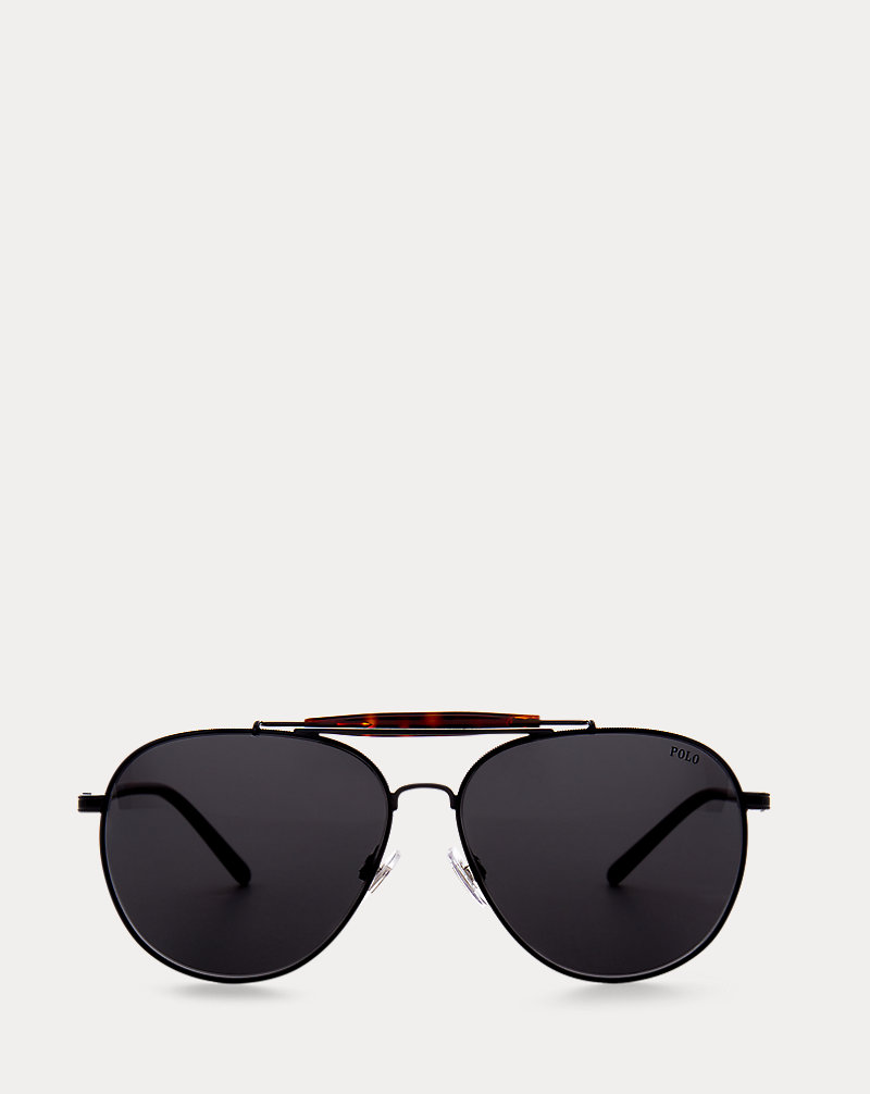 Classic Metal Pilot Sunglasses Polo Ralph Lauren 1